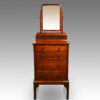 Edwardian mahogany gentlemans dressing chest front