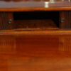 Edwardian mahogany gentlemans dressing chest tambour open