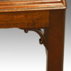 Edwardian mahogany gentlemans dressing chest corner leg bracket