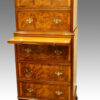 Walnut chest on chest