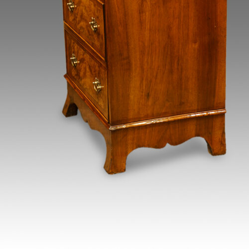 Walnut tallboy base