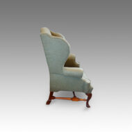 Georgian style wingchair side view