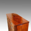 Large Victorian mahogany chest of drawers top