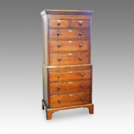 Oak tallboy chest 1920