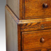 Oak 1920's chest on chest detail