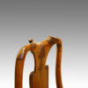 Scroll carving on George I style chair