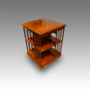 Victorian mahogany revolving bookcase