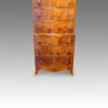 Walnut 1920's tallboy chest base section