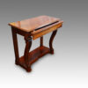 William IV mahogany console table drawer