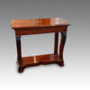 William IV mahogany console table front