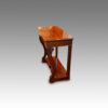 William IV mahogany console table side view