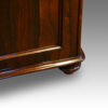William IV rosewood small one door side cabinet turned foot