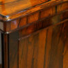 William IV rosewood small one door side cabinet top moulding