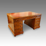 Early Victorian mahogany partners desk