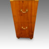 Victorian camphorwood brass bound campaign chest end