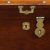 Victorian teak campaign chest hasp