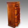 Victorian walnut secretaire Wellington chest drawers