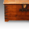 Antique Colonial valuables chest,front
