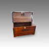 Antique Colonial valuables chest,open