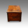 Antique Colonial valuables chest,side