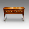 Antique oak and elm dresser base front