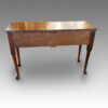 Antique oak and elm dresser base rear