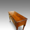 Antique oak and elm dresser base top view