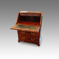 Edwardian mahogany bureau fall down