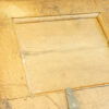 George III oak Lancashire mule chest lid