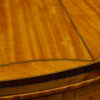 George III satinwood large demi lune card-table border