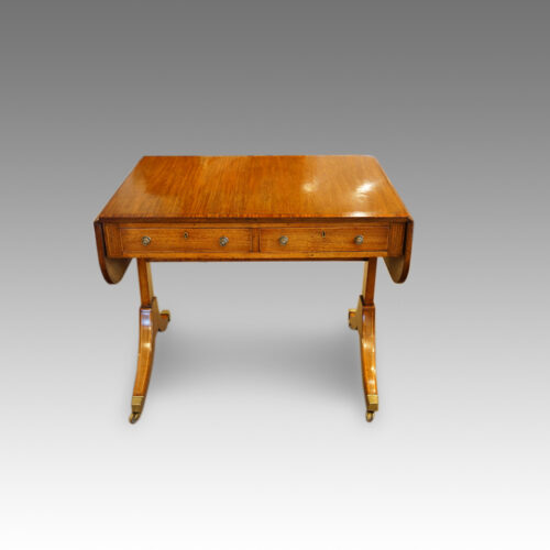Georgian mahogany sofa table
