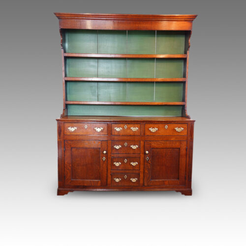 Georgian oak north country dresser