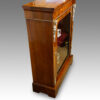 Victorian floral inlaid pier cabinet side