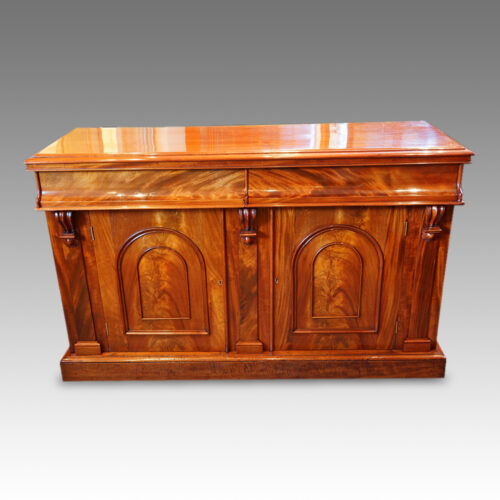 Victorian mahogany chiffonier sideboard