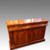 Victorian mahogany chiffonier sideboard detail