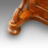 Victorian walnut Davenport with side door foot