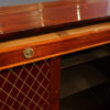 William IV rosewood side cabinet with one drawer open