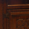 Antique carved oak sideboard door