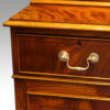 Edwardian mahogany cabinet bookcase drawer