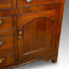 Georgian oak dresser with central drawers cupboard