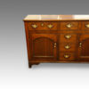 Georgian oak dresser with central drawers detail