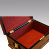 Regency mahogany workbox interior