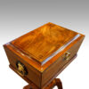 Regency mahogany workbox top