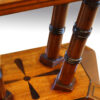 Regency mahogany workbox turnings