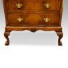 Walnut highboy chest base legs