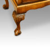 Walnut highboy chest leg