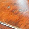 Antique hardwood Colonial chest top