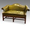 Camel back Chippendale style sofa