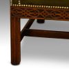 Camel back Chippendale style sofablind fret