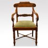 Set of 8 William IV mahogany dining chairs armchair